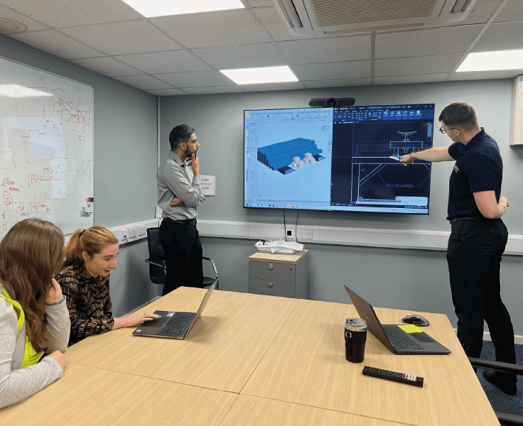 employees in career progression workshop